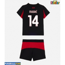 AC Milan Luka Modric #14 Heimtrikotsatz Kinder 2025-26 Kurzarm (+ Kurze Hosen)